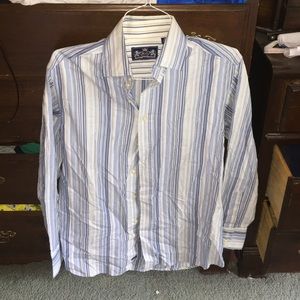 Men's 90s Style Dress Shirt